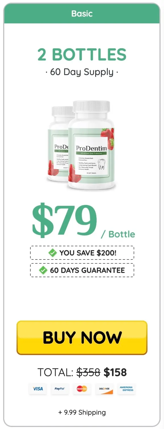 ProDentim 1 bottle - 30 day supply